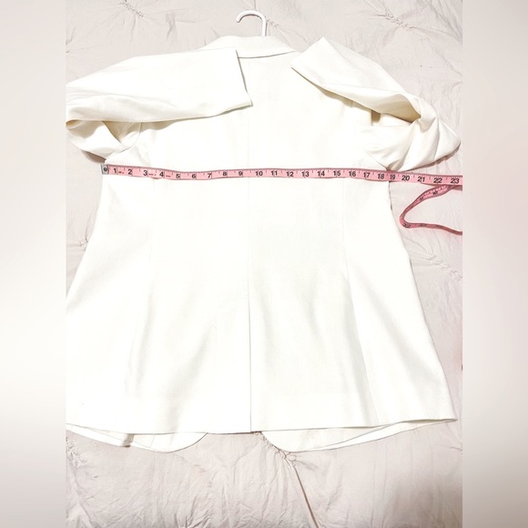 ⭐️ANN TAYLOR⭐️ NEW WITH TAGS - Size ( 8 Petite) Blazer Linen-One Button - Picture 12 of 13